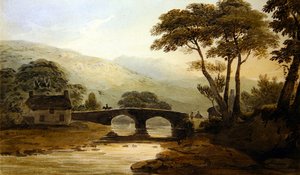 Puente de Baddgelert de John Varley