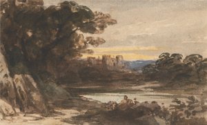 Barnard Castle, Condado de Durham de John Varley