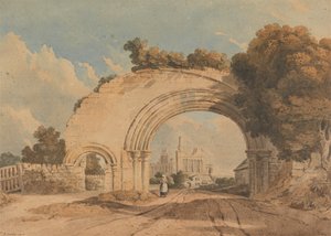 Abadía de Byland, Yorkshire de John Varley