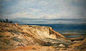 Acantilados en Trimmingham de John Varley