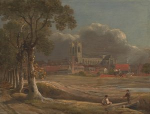 Abadía de Westminster desde Tothill Fields