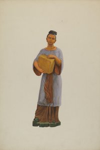 Figura de tienda de té, c. 1938 de John W Kelleher