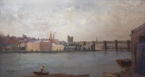 Newcastle upon Tyne desde el suroeste, 1884