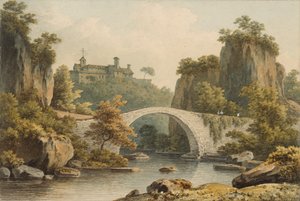 Civita Castellana, c. 1792-1799 de John Warwick Smith
