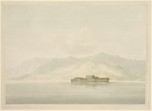 Isola Madre, Lago Maggiore, c.1781 de John Warwick Smith