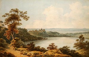 Lago Albano de John Warwick Smith