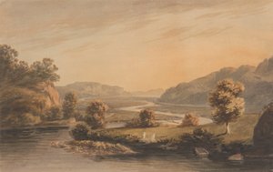 Cerca de Pontaberglaslyn de John Warwick Smith