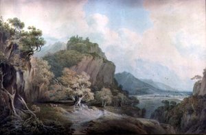 Valle de Aosta, Piamonte de John Warwick Smith