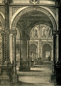 Corte Central o de Préstamo, Museo de South Kensington, c1860s de John Watkins