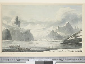 F.25 Una vista de Snug Corner Cove, en el Sonido del Príncipe Guillermo, c.1773-84