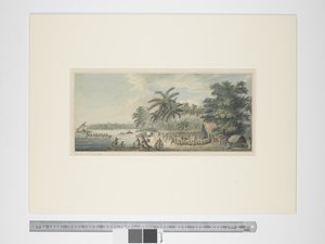 F.3 Una vista en Anamooka, c.1773-84 de John Webber