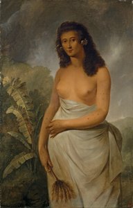 Poedua, Hija de Oreo, Jefe de Ulaietea, Una de las Islas de la Sociedad