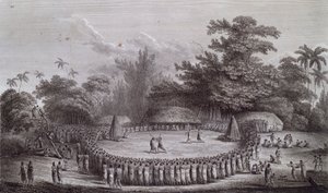 Islas Tonga: Ceremonia de bienvenida para el Capitán James Cook