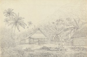 Vista en la Isla de Cracatoa de John Webber