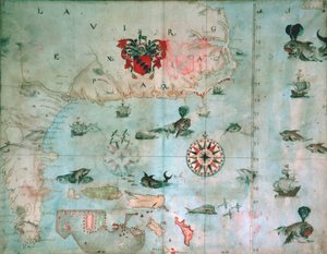 Bahía de Chesapeake, Florida, c.1585-1603 de John White