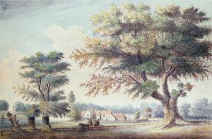 La vieja casa de Cheesecake, al norte del Serpentine de John White