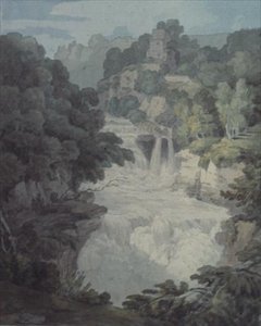 Corra Linn: Una de las cataratas del Clyde