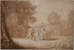 Rebeca en el pozo, 1807