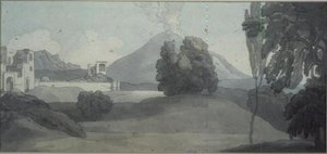 Vesubio, Nápoles de John White Abbott