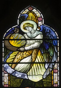 Ángel Sosteniendo el Sol