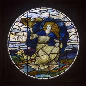 Biddulph Grange, James Powell & Sons, John William Brown (1842-1928), Aire, 1903, Art Nouveau de John William Brown