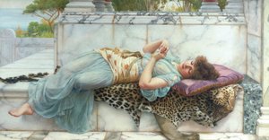 Los Prometidos de John William Godward