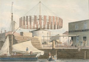Molino circular, King Street, Nueva York, 1830