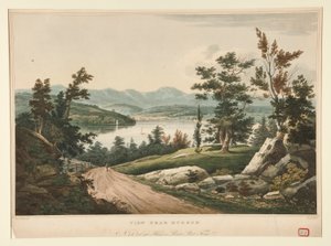 Ver cerca de Hudson / # 15 de la cartera del río Hudson de John William Hill