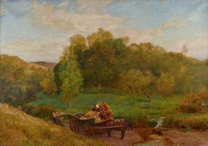 Praderas de agua dulce del oeste, 1893 de John William North
