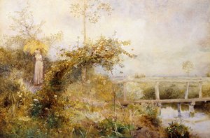 El regreso del campo de la cosecha, 1880