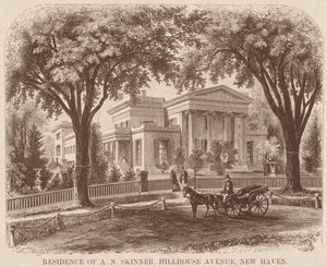Residencia de A.N. Desollador, Hillhouse Avenue, New Haven de John William Orr