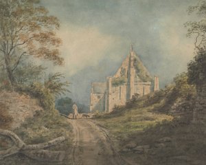 The Abbey Barn, Abbotsbury de John William Upham