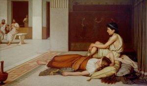 Después del baile de John William Waterhouse