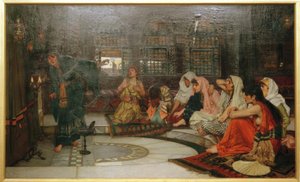 Consultando el oráculo de John William Waterhouse