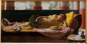 Dulce Far Niente de John William Waterhouse