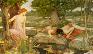Eco y Narciso, 1903 de John William Waterhouse
