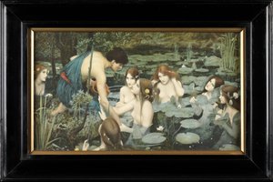 Hylas y las ninfas de John William Waterhouse