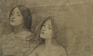 Estudio de dos ninfas para 