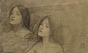 Estudio de dos ninfas para 