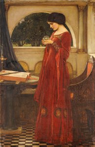 La bola de cristal, 1902 de John William Waterhouse