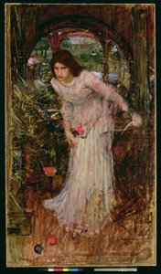 La dama de Shalott, c.1894 de John William Waterhouse