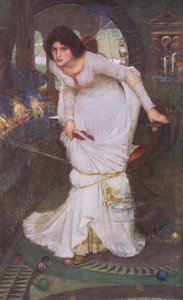La dama de Shalott, de Bibbys Annual, 1916-1917 de John William Waterhouse