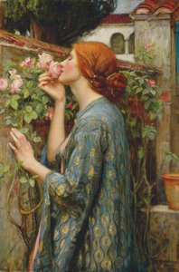 El alma de la rosa de John William Waterhouse