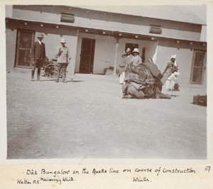 Provincia de Razavi Khorasan, Irán, c.1908 (fotografía en b/n) de John Williams Watson