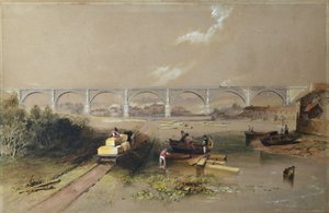 Viaducto de Willington Dean de John Wilson (after) Carmichael