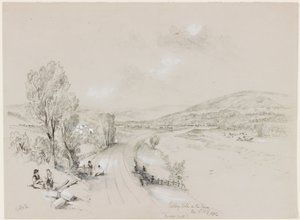Ridley Hall, Bardon Mill, 1837 de John Wilson Carmichael