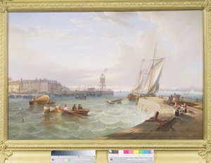 El puerto de Hartlepool