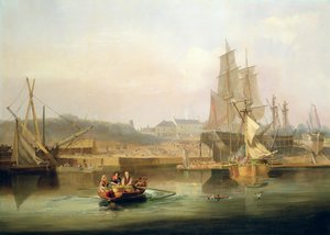 El astillero de Hessle Cliff de John Wilson Carmichael
