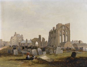 Priorato de Tynemouth desde el Este de John Wilson Carmichael
