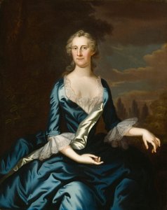 Sra. Charles Carroll de Annapolis, 1753-54 de John Wollaston